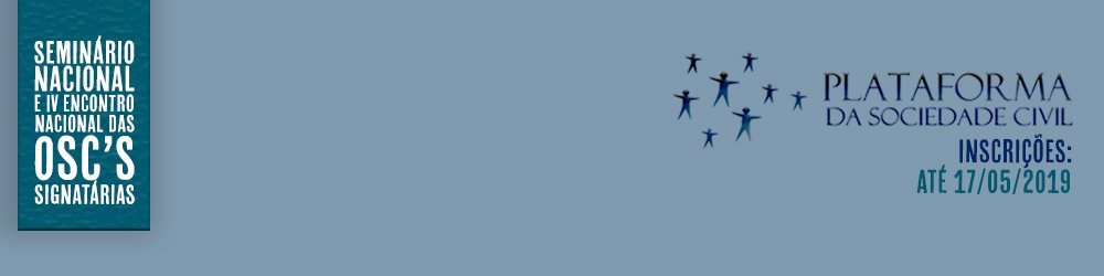 Você está visualizando atualmente Inscrições Abertas – Seminário Nacional e VI Encontro das Signatárias