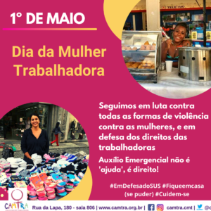 Leia mais sobre o artigo 1º de Maio – Dia Internacional das Trabalhadoras e dos Trabalhadores