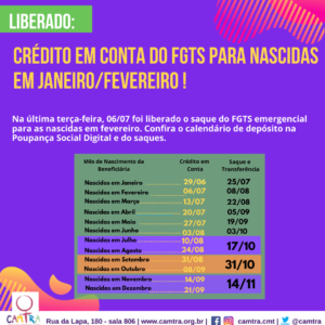 Leia mais sobre o artigo Começou! Pagamento do FGTS Emergencial