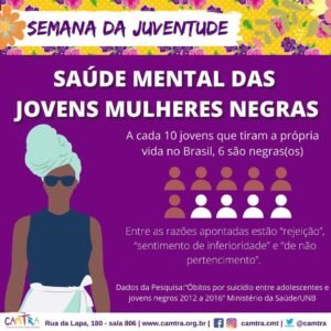 Leia mais sobre o artigo Semana da Juventude: Saúde Mental das Jovens Negras