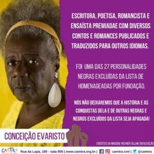 Leia mais sobre o artigo Conheça Mais Sobre Conceição Evaristo