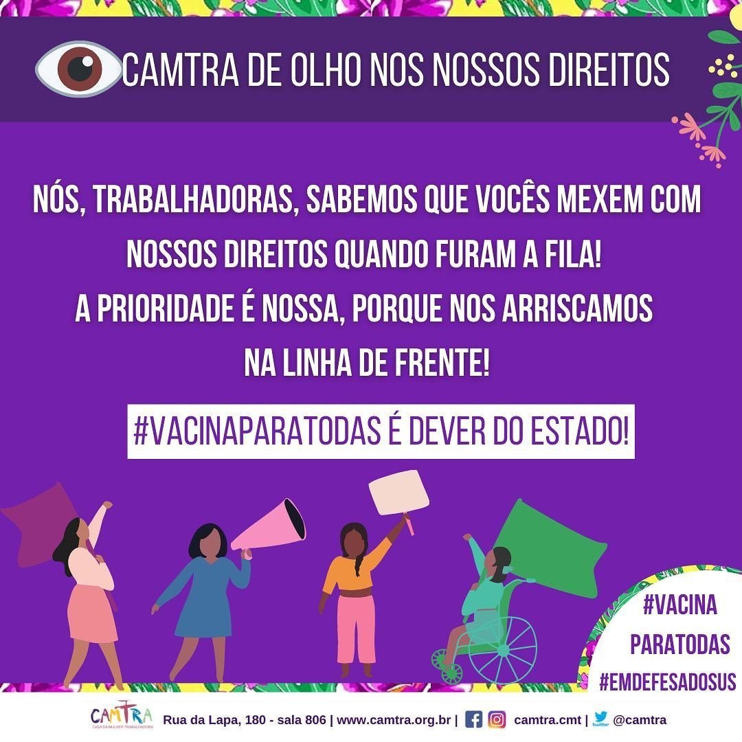 Você está visualizando atualmente CAMTRA – DE OLHO NOS NOSSOS DIREITOS