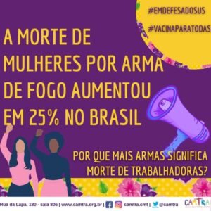 Leia mais sobre o artigo #GuardaArmadaNão: mulheres negras são as mais afetadas pelo aumento da compra de armas de fogo