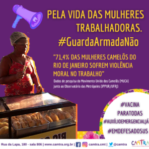Leia mais sobre o artigo #GuardaArmadaNão: Maior acesso às armas de fogo afeta a vida das mulheres trabalhadoras