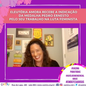Leia mais sobre o artigo Eleutéria Amora recebe indicação de Medalha de Mérito Pedro Ernesto