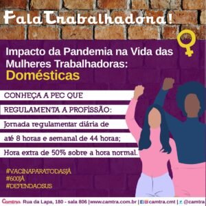 Leia mais sobre o artigo Impacto da Pandemia na Vida das Mulheres Trabalhadoras Domésticas