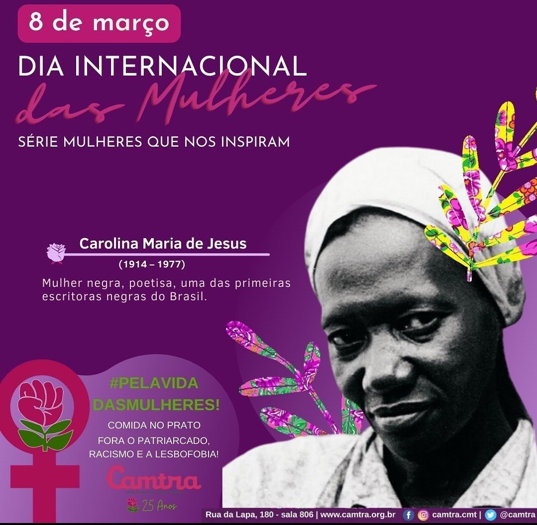Você está visualizando atualmente Série Mulheres que Nos Inspiram – Carolina Maria de Jesus
