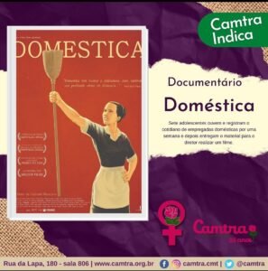 Leia mais sobre o artigo Camtra Participa: CineDebate Doméstica