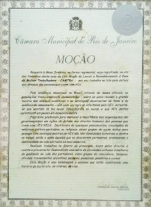 Moção de Louvor e Reconhecimento - 1997