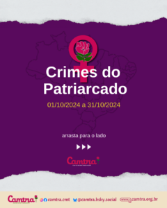 Leia mais sobre o artigo Crimes do Patriarcado Outubro 2024