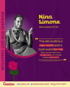 Leia mais sobre o artigo Mulheres que nos inspiram: Nina Simone (1933 – 2003)