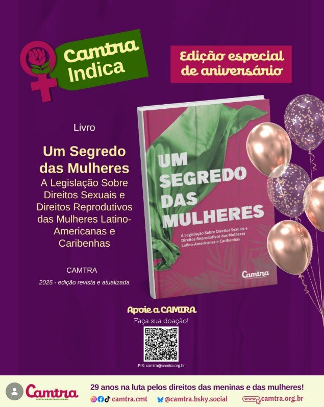 No momento, você está visualizando  Camtra Indica  Livro: Um Segredo das Mulheres