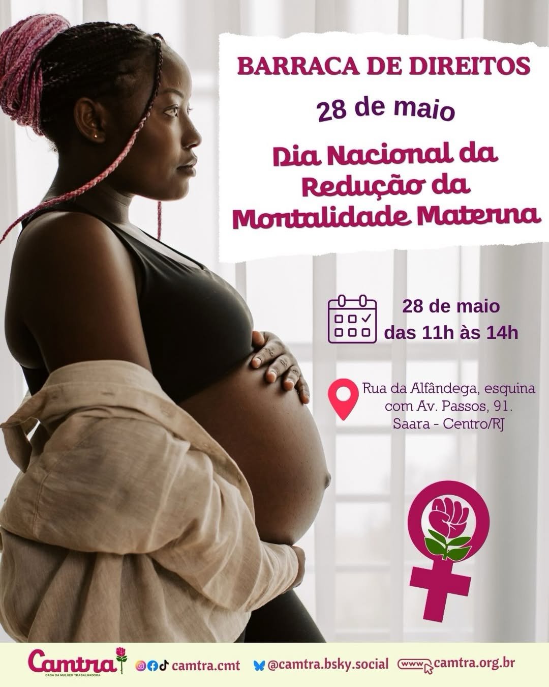 No momento, você está visualizando Barraca de Direitos da Camtra Mês de Maio