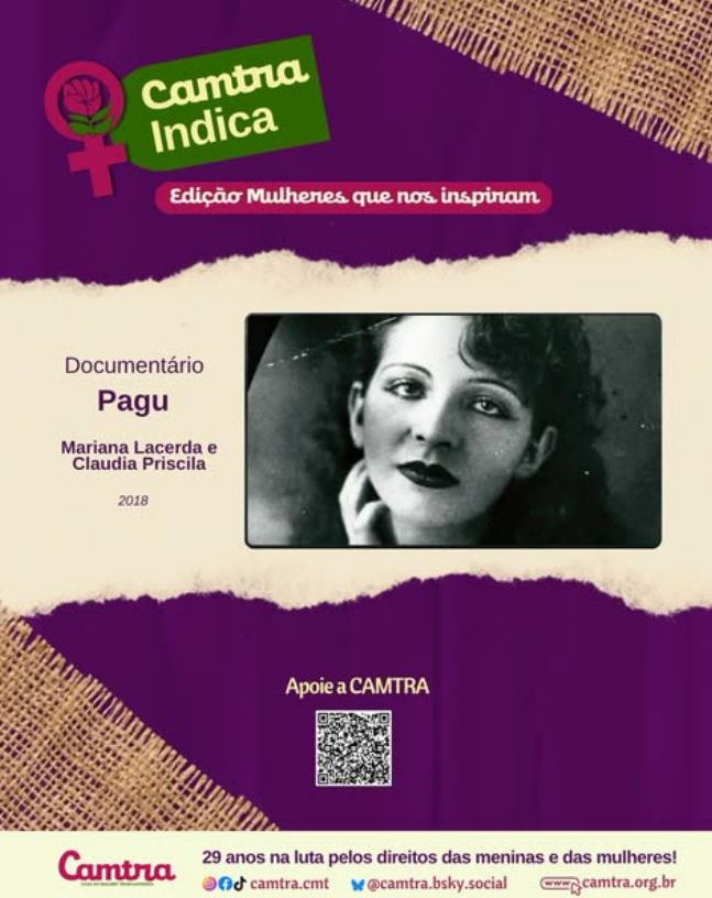No momento, você está visualizando Camtra Indica Documentário: Pagu