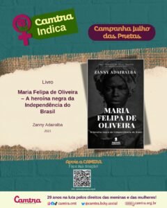 Leia mais sobre o artigo Camtra Indica  Livro: Maria Felipa de Oliveira – A heroína negra da Independência do Brasil