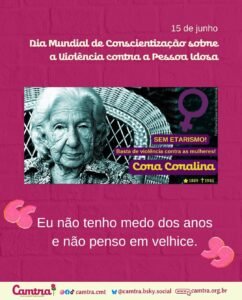 Leia mais sobre o artigo Dia Mundial de Conscientização sobre a Violência contra a Pessoa Idosa