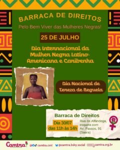 Leia mais sobre o artigo Dia Internacional da Mulher Negra Latino-Americana e Caribenha e ao Dia Nacional de Tereza de Benguela