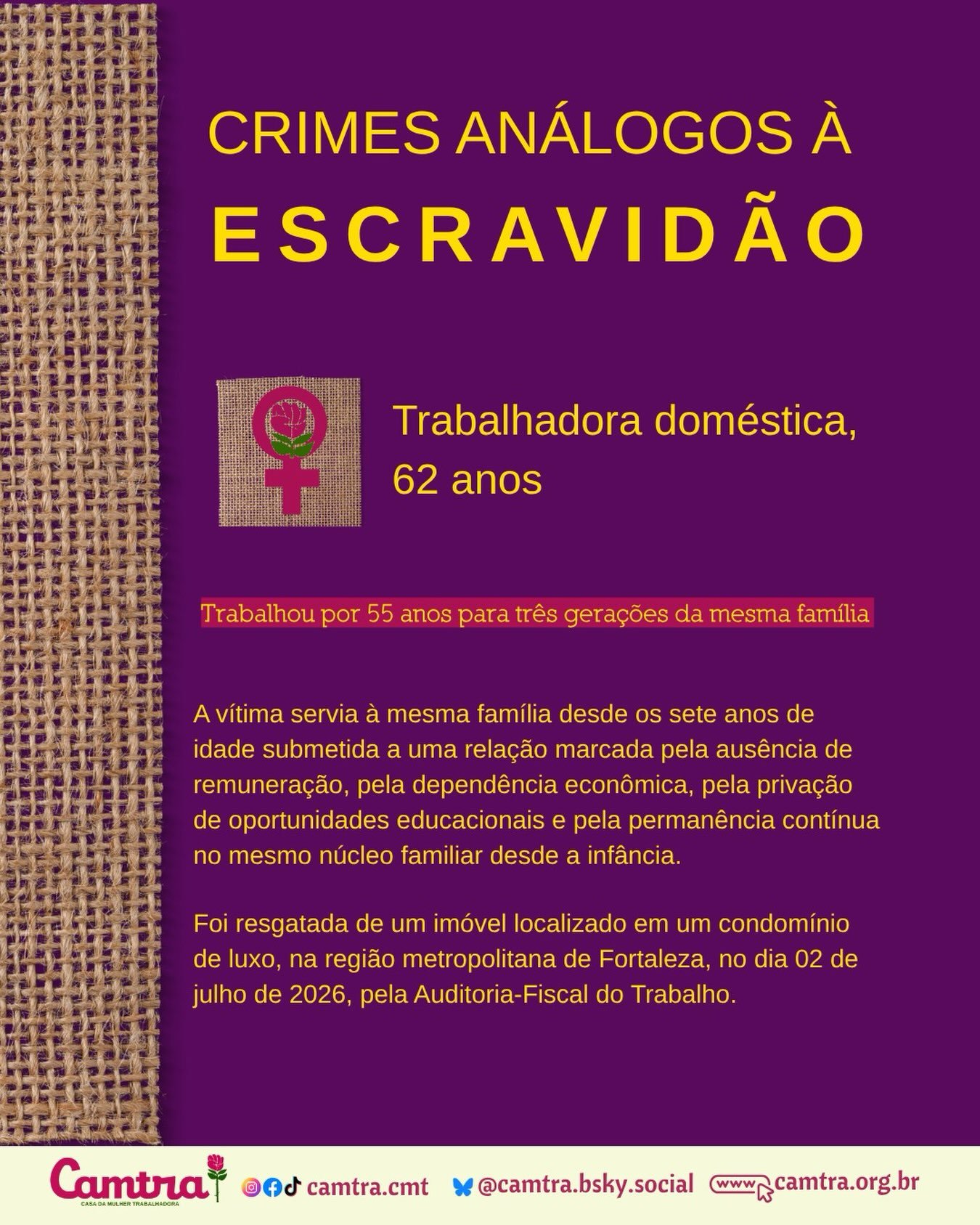No momento, você está visualizando Trabalho digno é um direito!