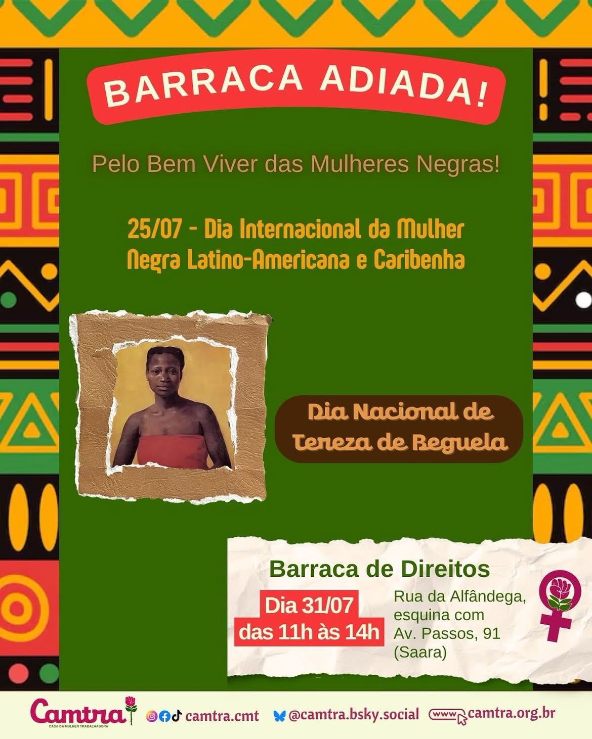 Leia mais sobre o artigo Barraca adiada!