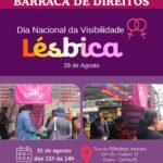 31/08, a CAMTRA ocupa o Saara para fortalecer direitos, combater a lesbofobia e celebrar a existência e a resistência lésbica