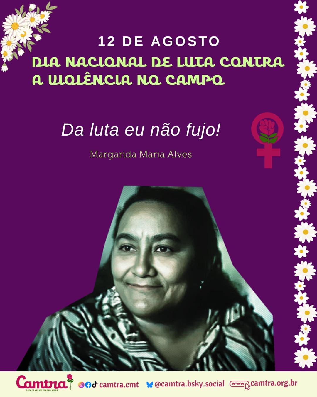 No momento, você está visualizando 12 de agosto | Dia Nacional de Luta contra a Violência no Campo