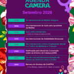 Agenda da CAMTRA para Setembro